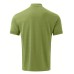 Solid Color Men's Short Sleeve Turtleneck Stretch Comfy T-shirt, Summer Streetwear